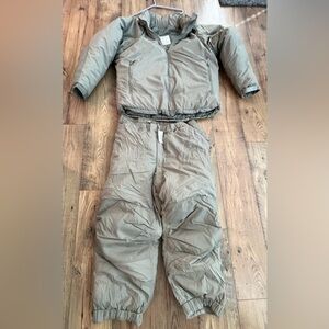 USGI Extreme Cold Weather Coat And Trousers Gen III ECWCS Level 7 LARGE Long